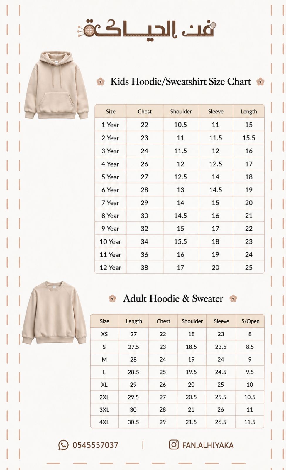 Size Chart 3
